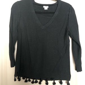 Jcrew black top